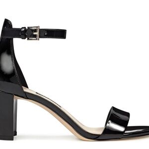 Nine West Suede Pruce Sandal - Black Size 8